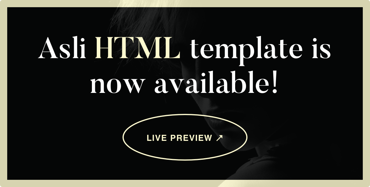 Download Asli HTML Template