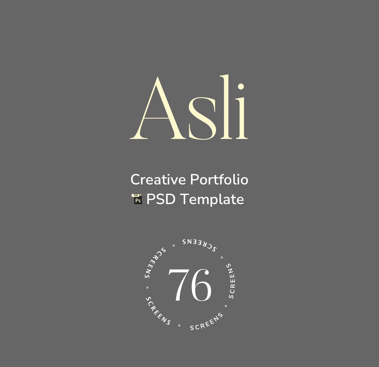 Asli – Creative Portfolio PSD Template - 4