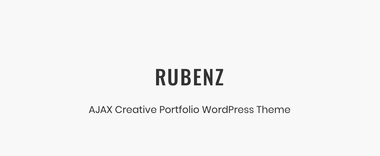 Rubenz – AJAX Creative Portfolio WordPress Theme - 4