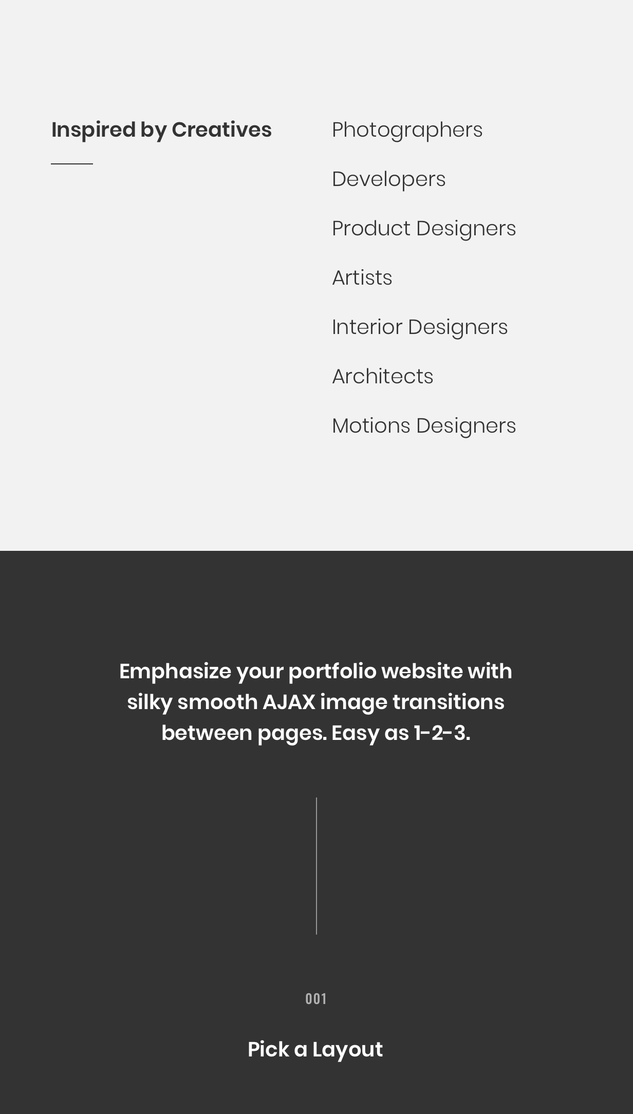 Rubenz – AJAX Creative Portfolio WordPress Theme - 6