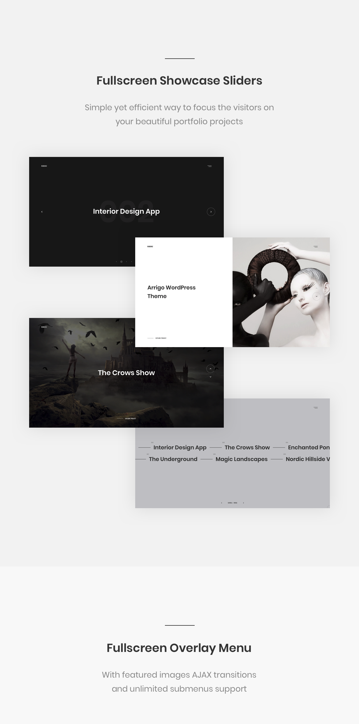 Rubenz – AJAX Creative Portfolio WordPress Theme - 12