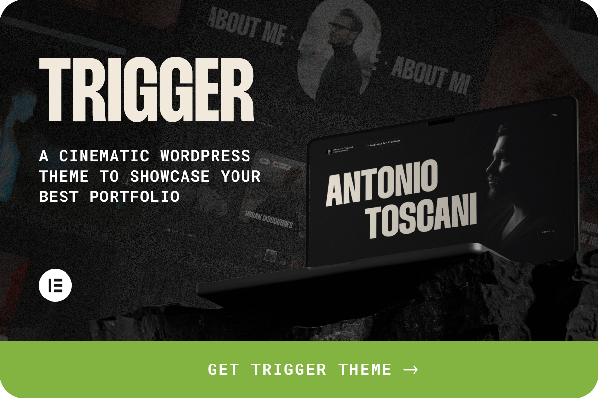 Trigger – Creative Portfolio Figma Template